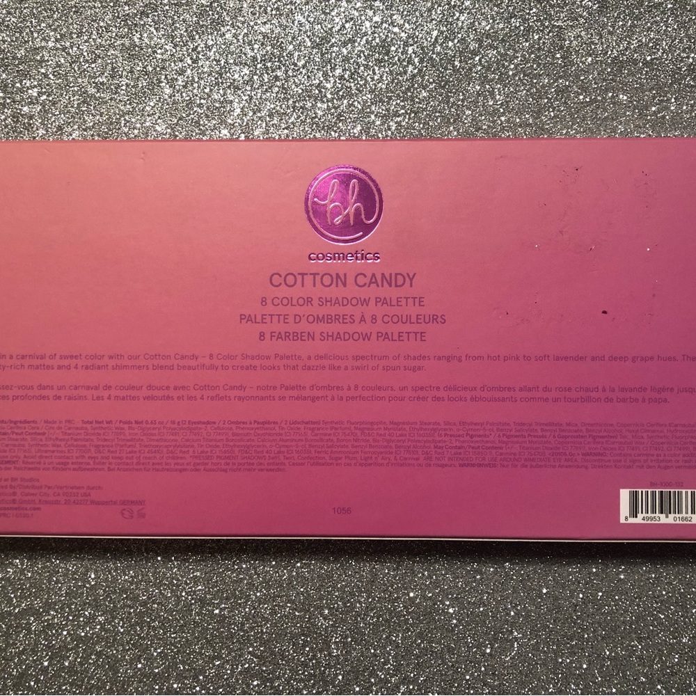 BNIB! LE! HTF! BH Cosmetics Sweet Shoppe Cotton Candy 8 Color Eyeshadow Palette - Picture 4 of 5